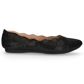 Bailarinas de couro Filippo DP1260 / 20 Bk preto Bailarinas de couro Filippo DP1260 / 20 Bk preto