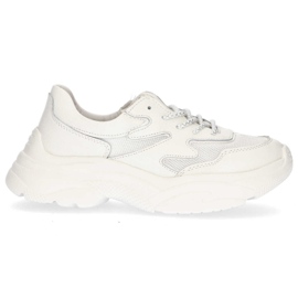 Tênis de couro Filippo DP1410 / 20 Wh branco Tênis de couro Filippo DP1410 / 20 Wh branco