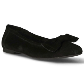 Bailarinas de couro Filippo DP1329 / 20 Bk preto Bailarinas de couro Filippo DP1329 / 20 Bk preto