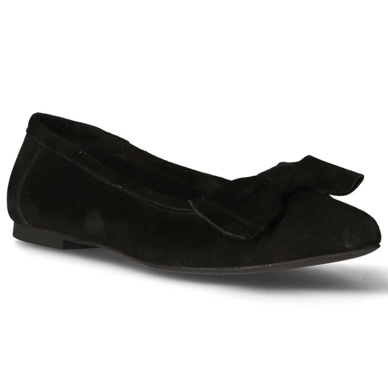 Bailarinas de couro Filippo DP1329 / 20 Bk preto