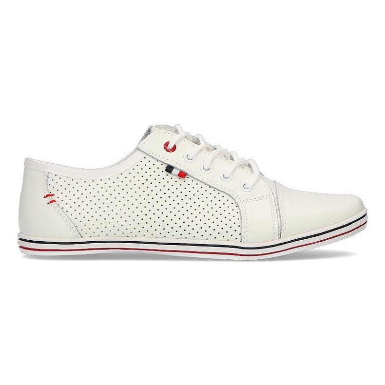 Sapatos de couro Filippo DP009 / 21 Wh branco