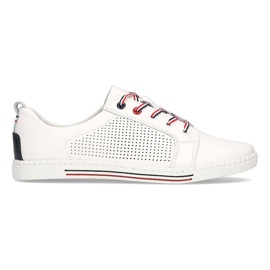 Sapatos de couro Filippo DP008 / 21 Wh branco Sapatos de couro Filippo DP008 / 21 Wh branco