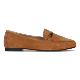 Lordes de couro Filippo DP1209 / 21 Ca Camel marrom