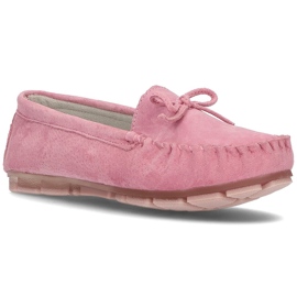 Mocassim de couro Filippo DP1204 / 21 Pi rosa Mocassim de couro Filippo DP1204 / 21 Pi rosa