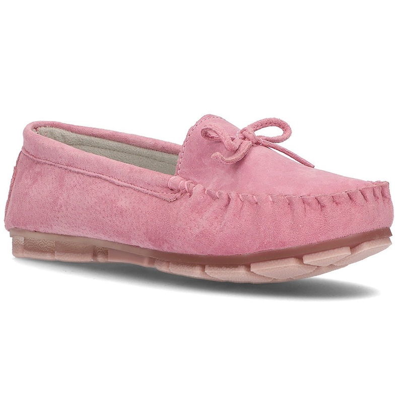 Mocassim de couro Filippo DP1204 / 21 Pi rosa Mocassim de couro Filippo DP1204 / 21 Pi rosa