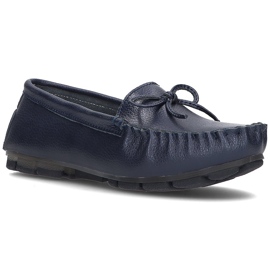 Mocassim de couro Filippo DP004 / 21 Nv azul marinho azul-marinho