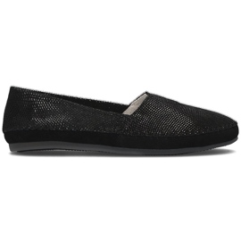 Bailarinas de couro Filippo DP031 / 21 Bk preto
