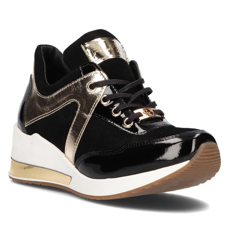 Tênis de couro Filippo 086 preto