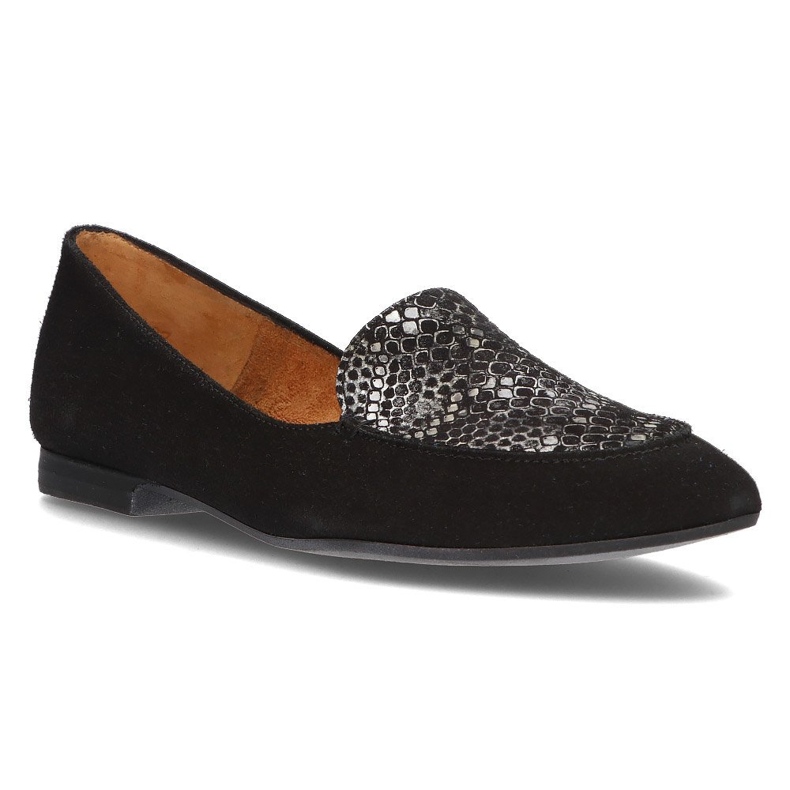 Mocassim de couro Filippo 04958 preto