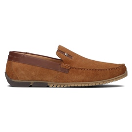 Mocassim de couro Filippo 5274-6 marrom