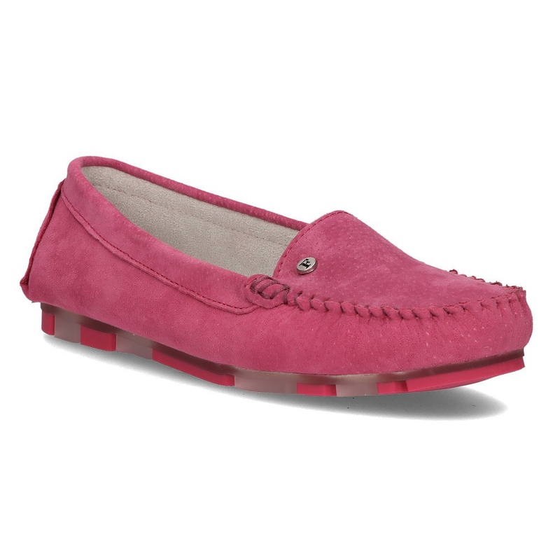 Mocassim de couro Filippo DP2037 / 21 Fh rosa
