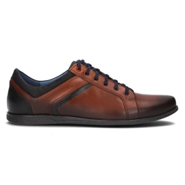 Sapato de couro Filippo 1703 marrom