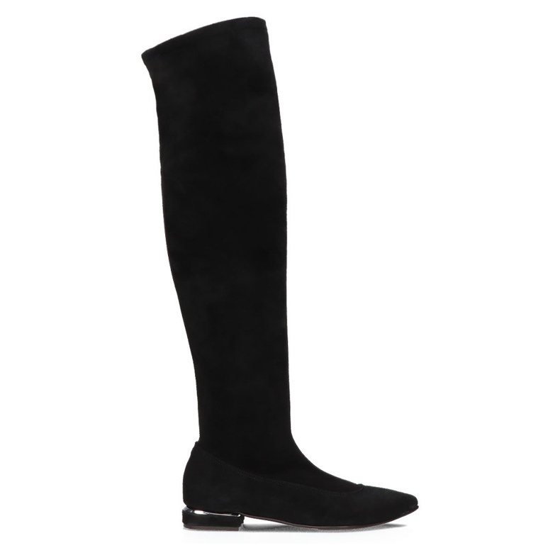 Bota preta de camurça Filippo 435 preto