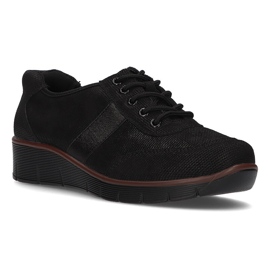 Sapatos de couro Filippo DP028 / 22 Bk preto Sapatos de couro Filippo DP028 / 22 Bk preto