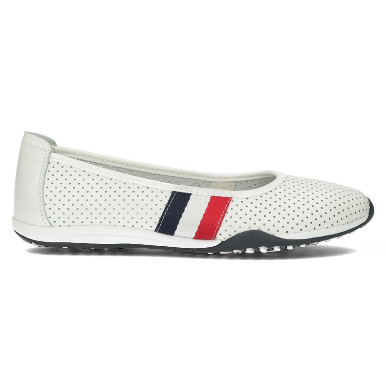 Sapatos de couro Filippo DP2063 / 22 Wh branco