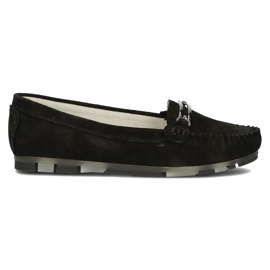 Mocassim de couro Filippo DP1202 / 22 preto