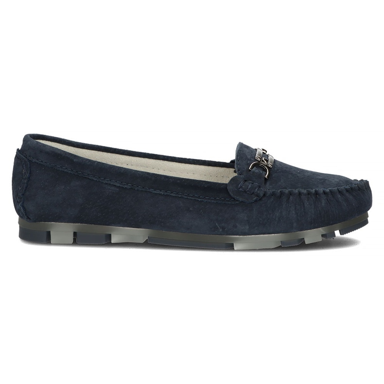 Mocassim de couro Filippo DP1202 / 22 Nv azul marinho