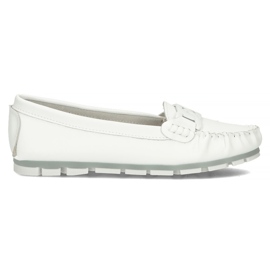 Mocassim de couro Filippo DP3629 / 22 Wh branco