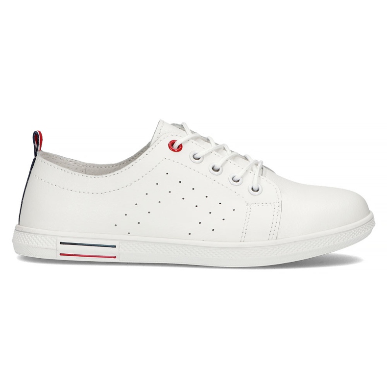 Sapatos de couro Filippo DP3508 / 22 Wh branco