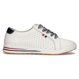 Sapatos de couro Filippo DP3509 / 22 Wh branco Sapatos de couro Filippo DP3509 / 22 Wh branco