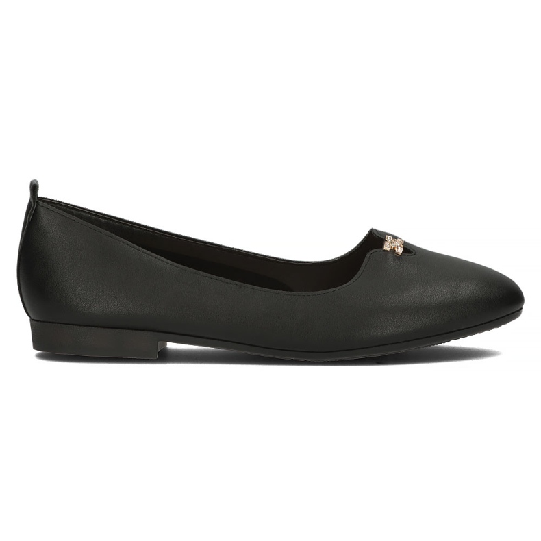 Filippo B50013-BL Bailarinas pretas preto