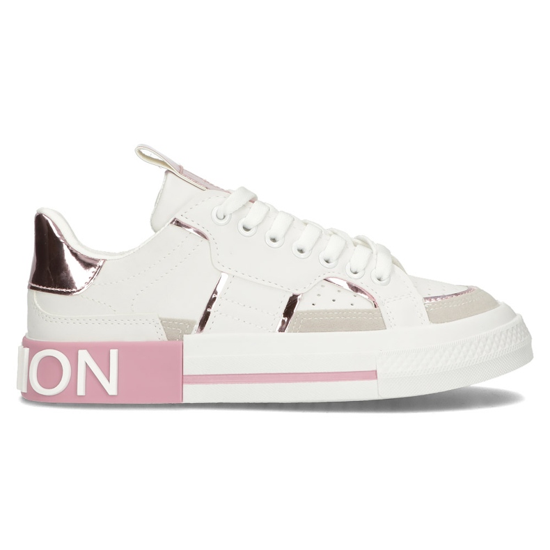 Tênis Filippo GG599 rosa branco multicolorido