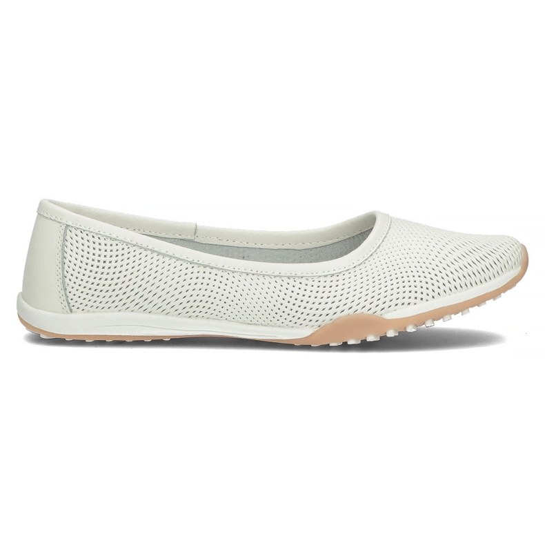 Bailarinas de couro Filippo DP3681 / 22 Wh branco