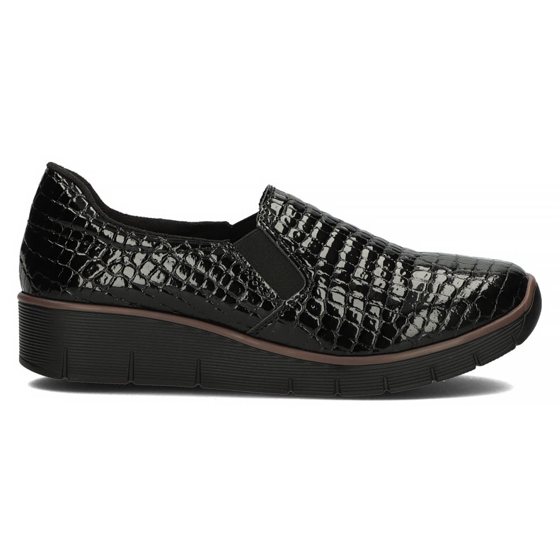 Sapatos de couro Filippo DP3616 / 22 Bk preto
