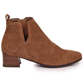 Botas a céu aberto Vinceza W JAN89B castanho