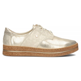 Sapatos de couro Filippo 10123 ouro dourado Sapatos de couro Filippo 10123 ouro dourado