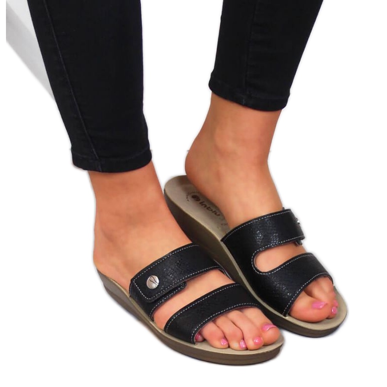 Velcro Inblu W ARC10B preto