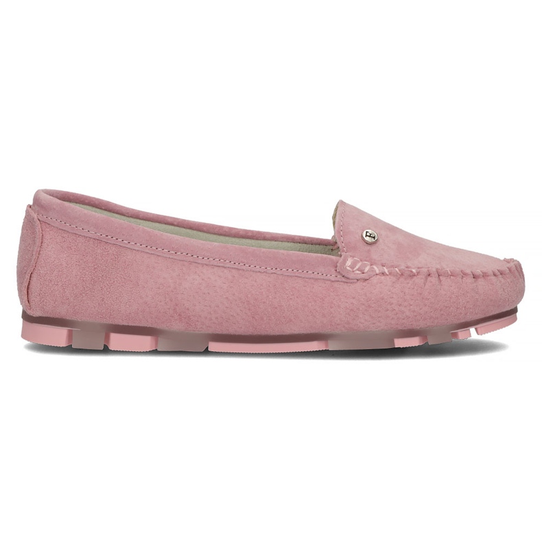 Mocassim de couro Filippo DP2037 / 22 Pi rosa