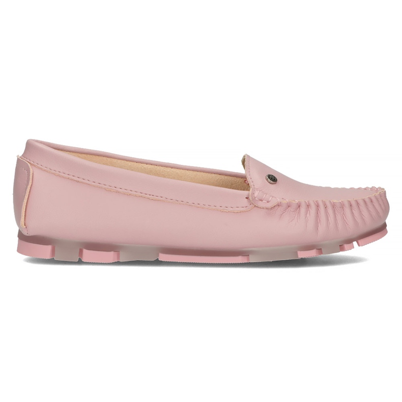 Mocassim de couro Filippo DP2037 / 22 Pi Li rosa Mocassim de couro Filippo DP2037 / 22 Pi Li rosa