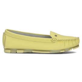 Mocassim de couro Filippo DP2037 / 22 Yl Li amarelo