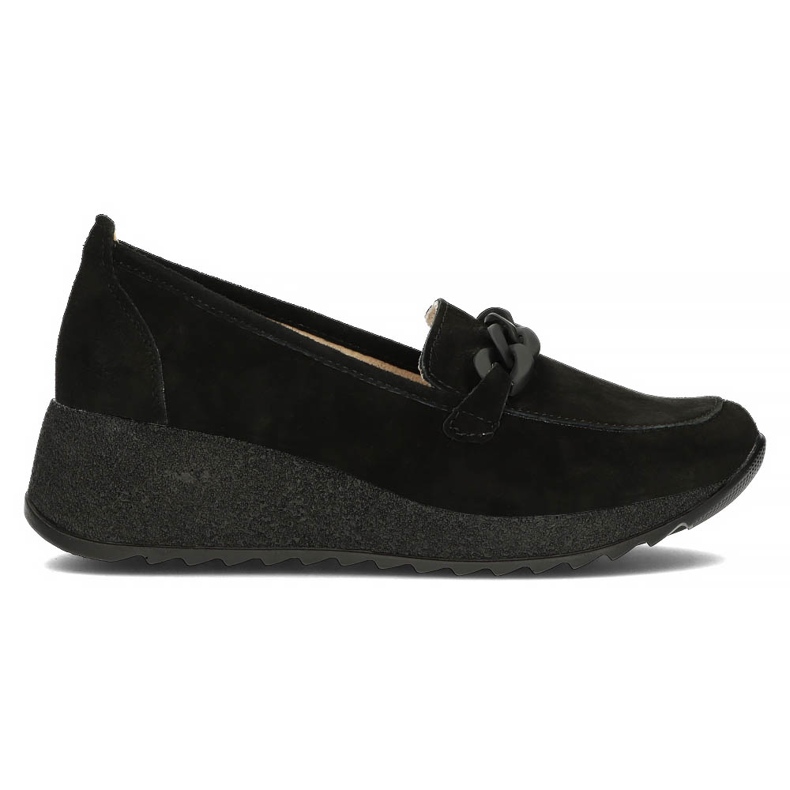 Sapatos de couro Filippo DP3632 / 22 Bk preto