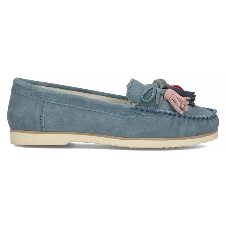 Mocassim de couro Filippo DP3512 / 22 Nv azul marinho