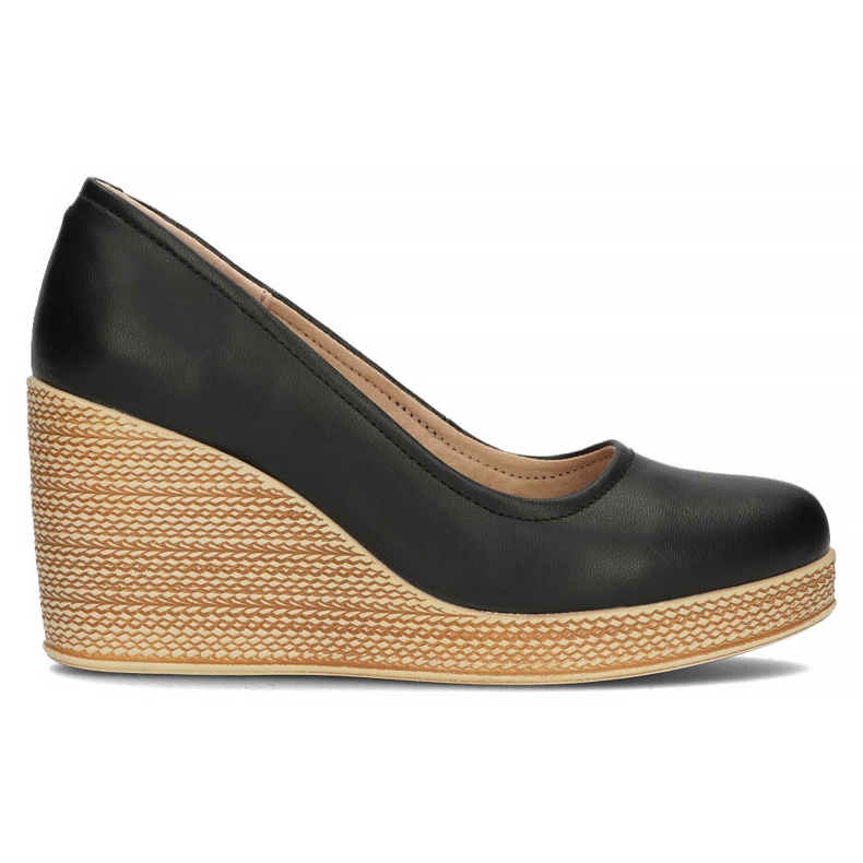 Sapatos de couro Filippo DP3521 / 22 Bk preto