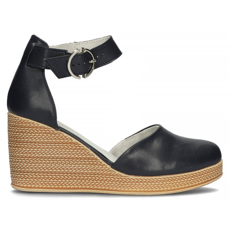 Sandálias de couro Filippo DP3519 / 22 Nv azul marinho