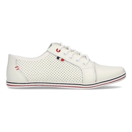 Sapatos de couro Filippo DP009 / 22 Wh branco