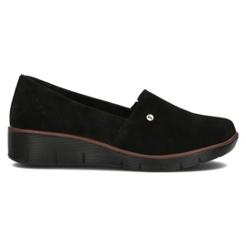 Sapatos de couro Filippo DP3628 / 22 Bk preto