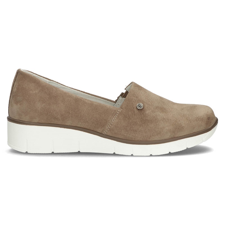 Sapatos de couro Filippo DP3628 / 22 Br marrom castanho