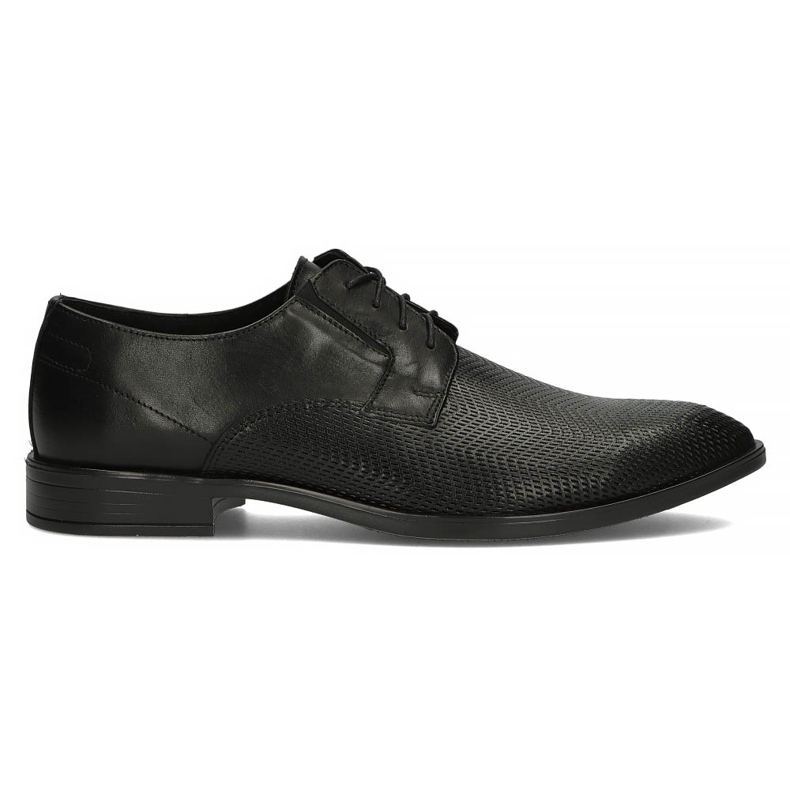 Sapatos de couro Filippo F56-73-51 preto