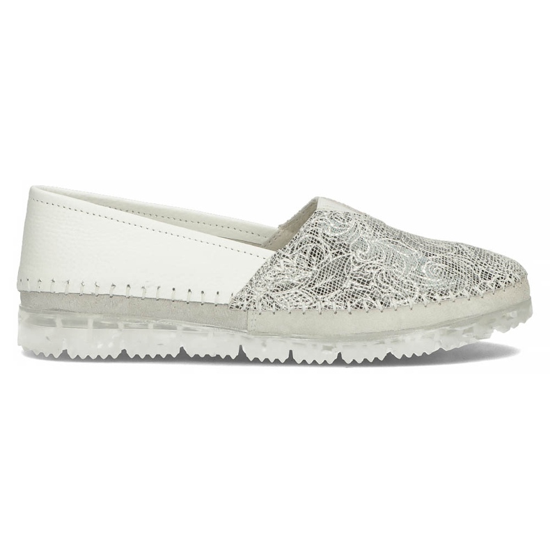 Sapatos de couro Filippo DP2147 / 22 Wh branco
