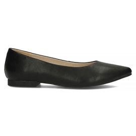 Sapatos de couro Filippo DP3644 / 22 Bk preto