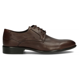 Sapatos de couro Filippo 3637 marrom Coffe