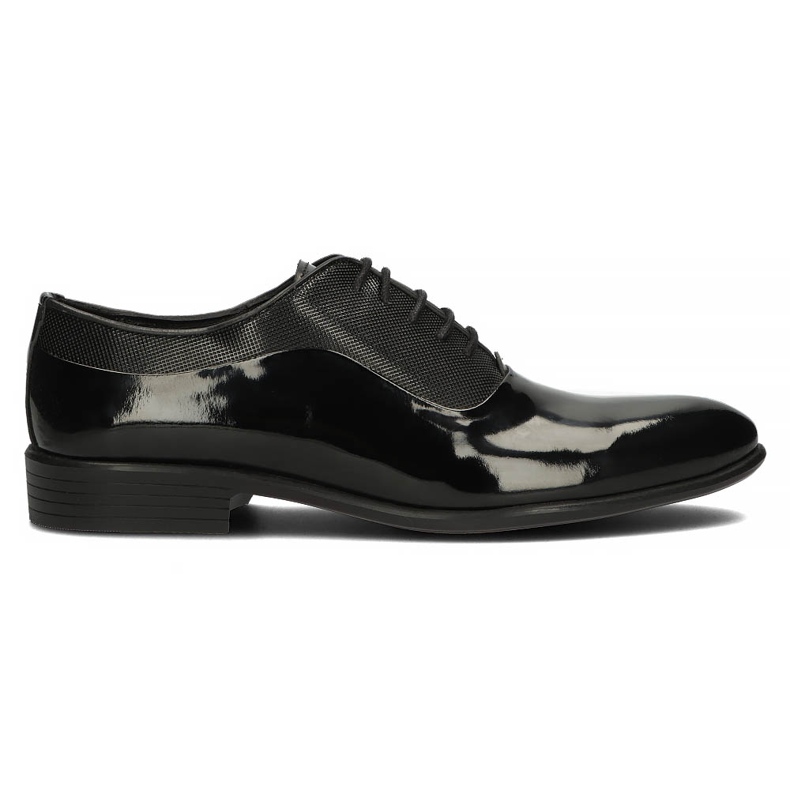 Sapatos de couro Filippo 3625 laca preta preto