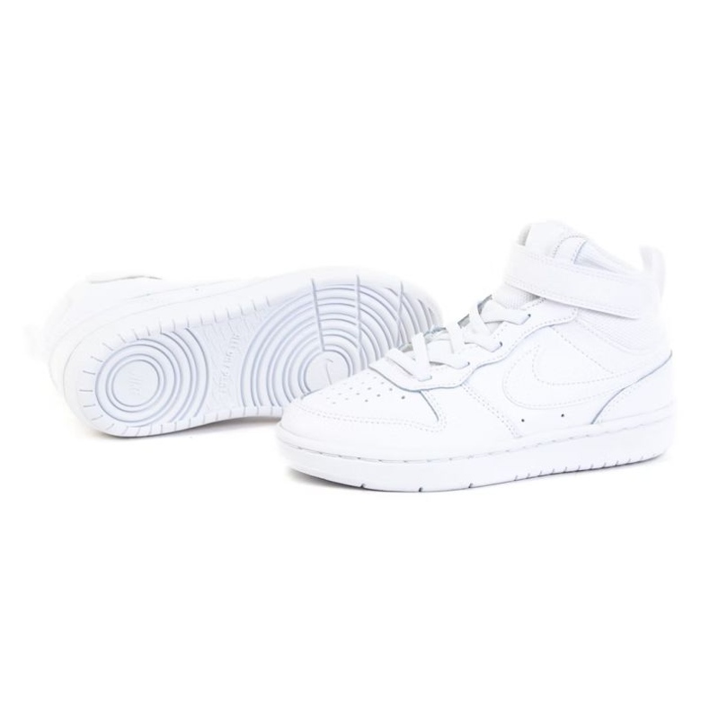 Tênis Nike Court Borough Mid 2 CD7783-100 branco