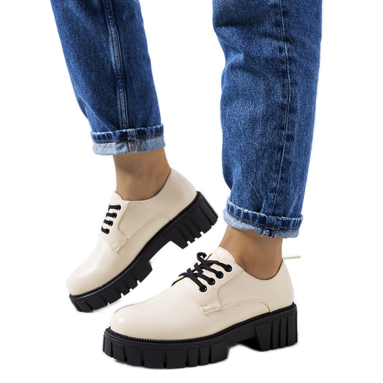 Sapatos femininos Mahsa bege