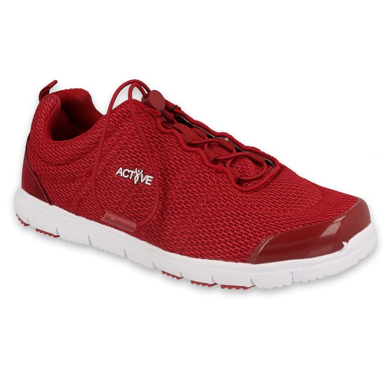 Sapatos femininos Befado 517D003 vermelho