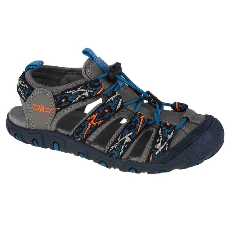 Sandálias CMP Sahiph Hiking Sandal Jr 30Q9524-46UE preto azul cinza